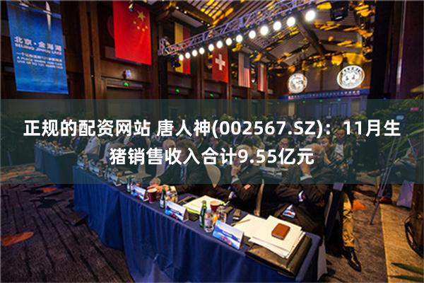 正规的配资网站 唐人神(002567.SZ)：11月生猪销售收入合计9.55亿元