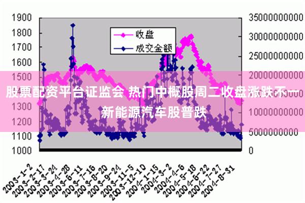 股票配资平台证监会 热门中概股周二收盘涨跌不一 新能源汽车股普跌